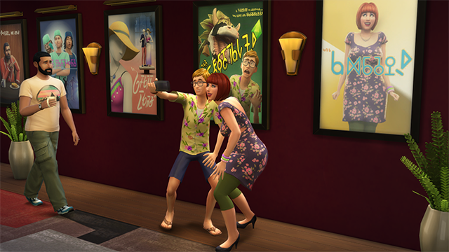 Украсьте стены бесплатными афишами — уже в The Sims 4!