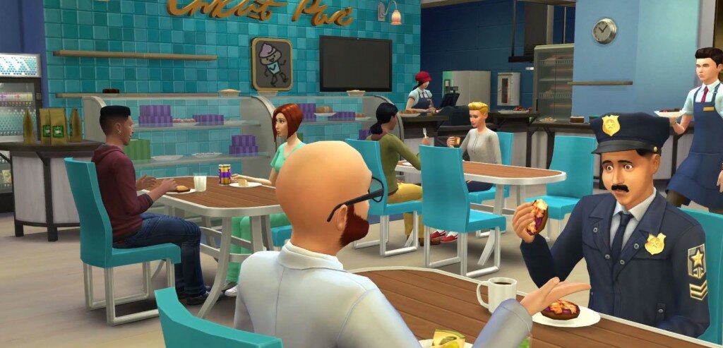 В Sims 4 персонажи теперь ходят на работу