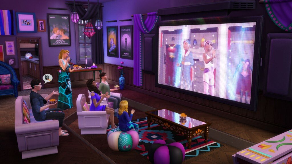 «The Sims 4 Домашний кинотеатр — Каталог» появился на этой неделе